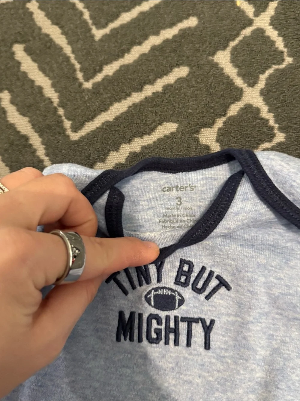 Baby boy onesie and pants set